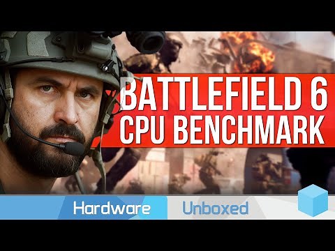 Battlefield 6: Multiplayer CPU Test, 33 CPU Benchmark