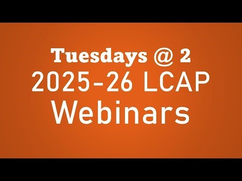 Tuesdays @ 2 Webinar – Required Goals for Equity Multiplier Schools (January 7, 2025)