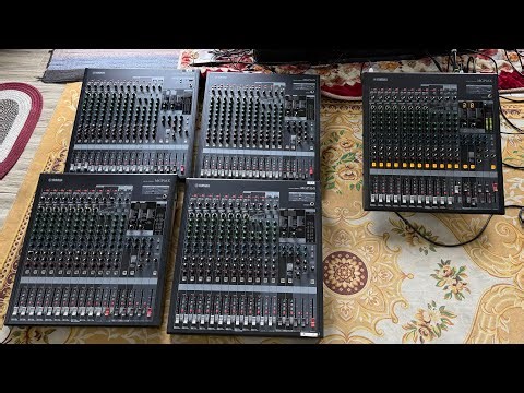 Mixer Yamaha Mgp16x 2 máy effecf số điện autovol
