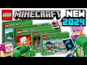 LEGO Minecraft 2024 Sets OFFICIALLY Revealed
