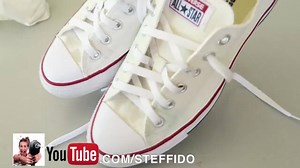 1.6M views · 2.3K reactions | How to clean your sneakers, slippers, converse, White Bambas!! By: STEFFIDO | MetDaan DIY | Facebook