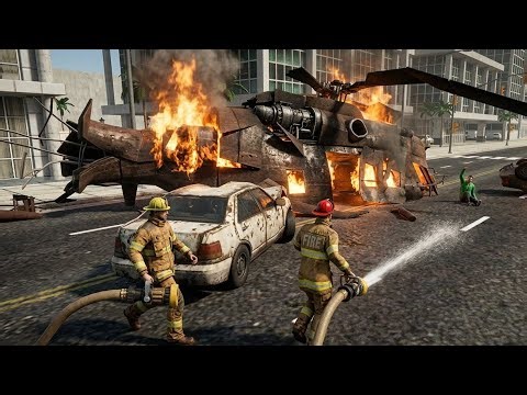 FIRE TRUCK DRIVING SIMULATOR 🚒🔥 | Emergency Rescue Mission Gameplay 😱