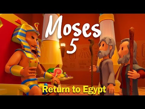 MOSES 5: Return to Egypt 🔆 Bibtoons GO | Animated Bible Stories