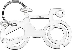 17 in 1 Bike Multi Tool Kit with Chain Breaker Ergonomic And Lightweight MTB Bike Repair Kit Motorcycle Accessories Stainless Steel