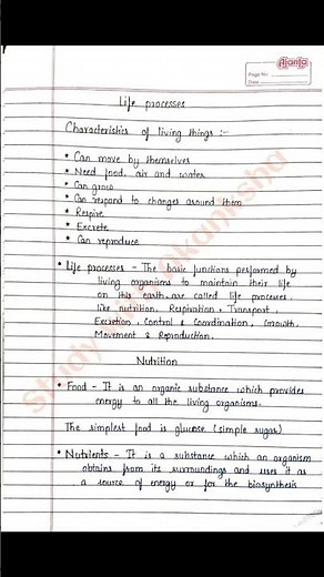 Class 10 Cbse | Life process | ncert | S chand | cbse science board exams complete revision notes
