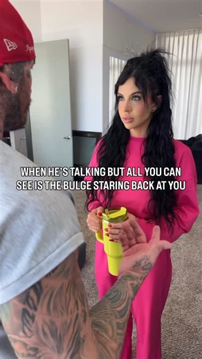 DEVIN PHYSIQUE on Instagram: "When he’s talking but all you can see is the bulge staring back at you 😂 #InstaBaddie #FYP #ExplorePage #ViralPost #ForTheFeed #InstaMood #InstaDaily #GlowVibes #IGBaddie #SlaySeason"