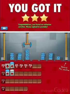 Cargo-Bot - Easy - Walking Piles