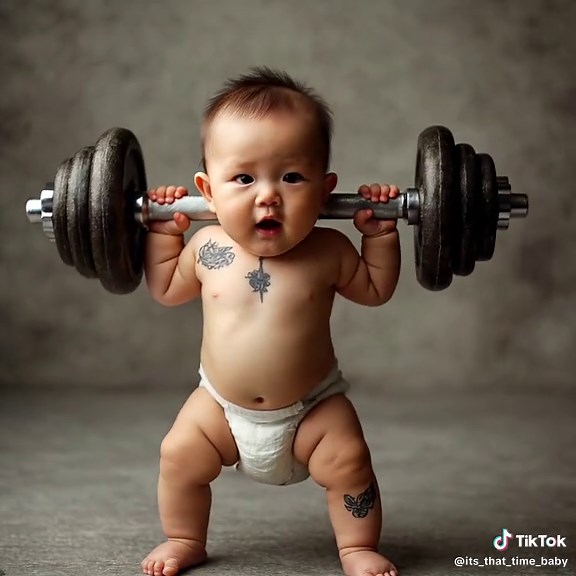 Incredible Baby Squatting Skills – Watch Now!