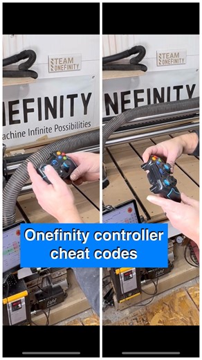 6.4K views | Just a simple cheat code for the @onefinitycnc for those...
