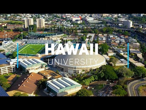 University of Hawaii at Manoa, Oahu - Honolulu | 4K drone video