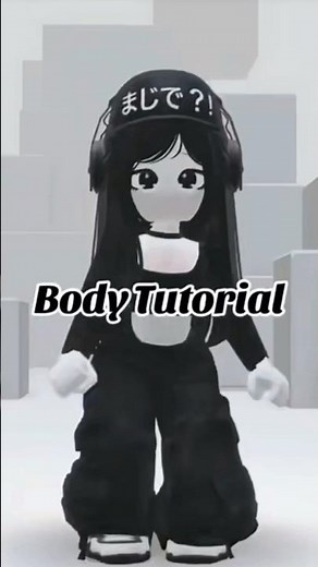 Body Tutorial #roblox #body #tutorial #viral #trending #short