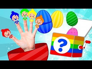 5 Huevos de Pascua Sorpresa Gigantes (Familia Dedos) | Juegos y Canciones Infantiles de Plim Plim #1