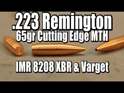 .223 Rem - 65gr Cutting Edge MTH with 8208XBR and Varget