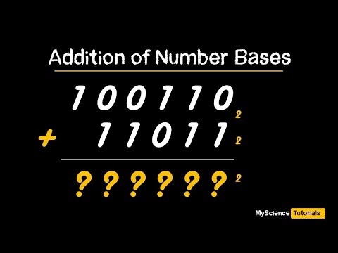Addition of Number Bases | How to add numbers in number Base (Number Base)