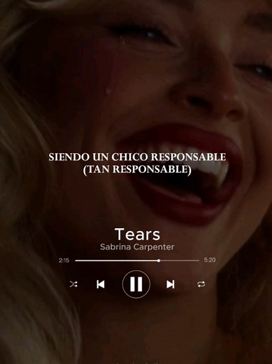 Lágrimas - Video Lyric de Sabrina Carpenter en Español