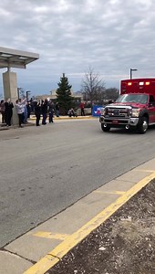 Healthcare workers at Waukesha Memorial Hospital lined the streets outside the front of the hospital today as all fire departments within Waukesha County, in conjunction with the Waukesha County Emergency Operations Center, drove by to show their support during the pandemic. The departments drove by six area hospitals in Waukesha County today. Area residents also came out to show their support for first responders and health care workers. To read more in tomorrow’s issue of The Freeman, subscrib