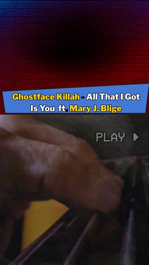 537K views · 25K reactions | Ghostface Killah All That I Got Is You What Ghostface record with Mary J Blige still hits you the hardest when you play it. #fblifestyle #GhostfaceKillah #MaryJBlige #AllThatIGotIsYou #HipHop #90sMusic | Retrospect 90s 00s | Facebook