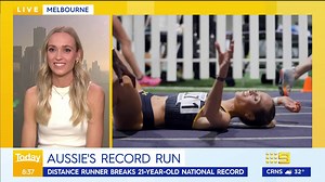 Aussie runner Lauren Ryan has booked her ticket straight to the Paris Olympics, setting a NATIONAL record for the 10,000m set. #9Today | WATCH LIVE 5.30am | TODAY