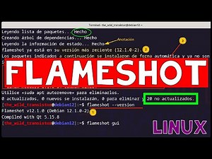 🎬 ¡Captura tu pantalla 🖥️ y haz anotaciones ✏️ con Flameshot 🖼️ Instalación y Guía de uso completa 🚀