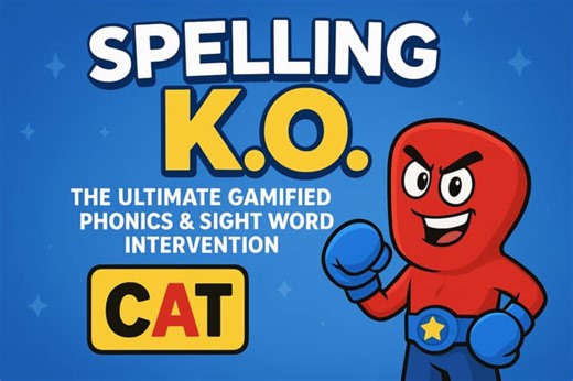 Spelling K.O. — Digital Phonics & Sight Word Intervention Game