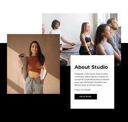The best yoga studio - CSS Template by Nicepage