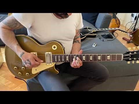 Gibson Les Paul 1958 Gold Top original vintage Marshall Jtm 50 Black Flag 1967