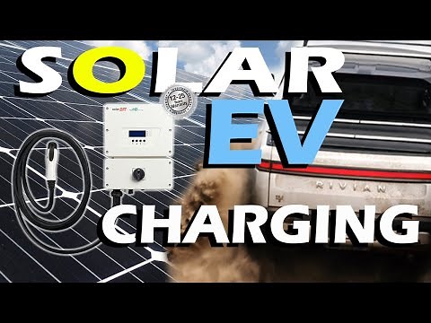 EV Charging FREE with Solar! Installing Solar Edge EV Charging Cable