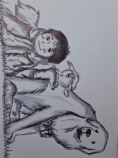 #belleesebastien #cartonianni80 #sketch #perte #cartoon