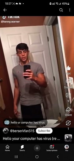 hello your computer has virus🤣 #funny