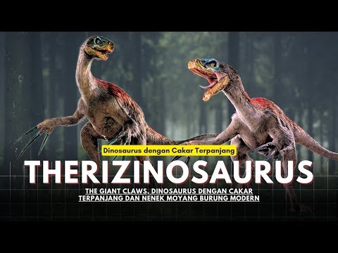 Therizinosaurus, a Large Dinosaur from Asia, Had the Longest and Sharpest Claws | #ancientworldstory