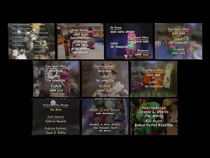 Barney Remix Credits With Audio Low Tone Sing a Song With Pooh Bear & Piglet Too