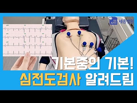 심전도 검사는 어떻게 진행될까~요?👀 검사실 찐직원이 알려주는 심전도 검사!