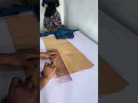 How to make rolled collar neckline