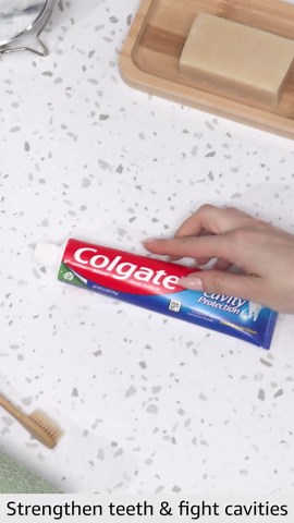 Colgate Cavity Protection Toothpaste with Fluoride, Minty Great Regular Flavor, Anti Cavity Toothpaste, 6 Oz Tube
