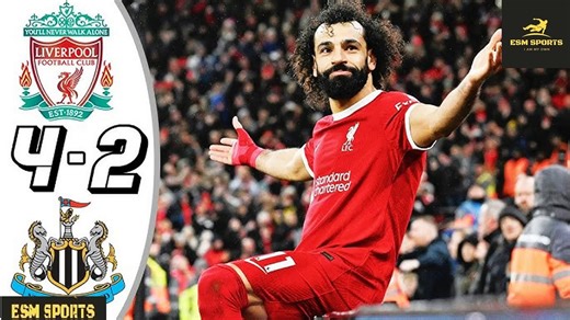 Liverpool vs Newcastle 4-2 Highlights & All Goals 2024