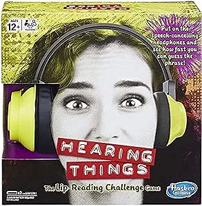 Hasbro Gaming Hearing Things Game for 12 years to 99 years