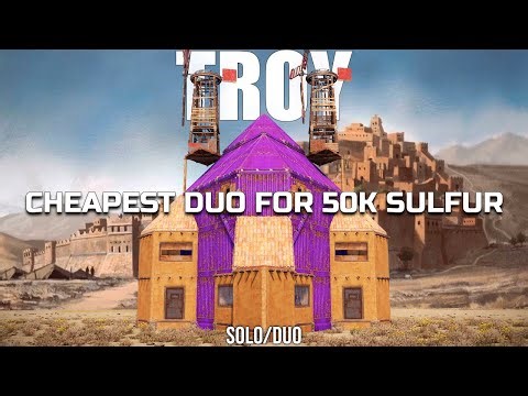 TROY - BEST SOLO/DUO with FLOOR STACKING , OPEN CORE & DOUBLE BUNKERS.