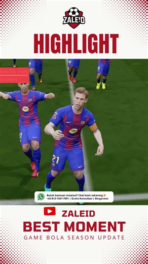 GAME BOLA TERBAIK🔥PES 2017