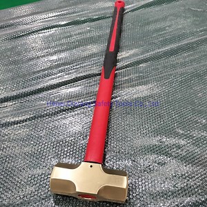 [Hot Item] Brass Sledge Hammer, 1-20lbs, Fiberglass Handle, Precision Casting