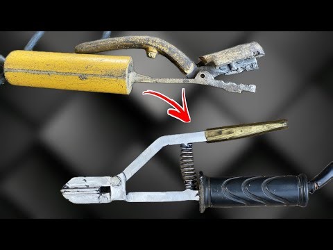 Broken Electrode Clamp? Expert Builds a Strong DIY Welding Stinger From Scratch 🙂