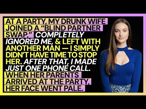 At A Party, My Drunk Wife Joined A “Blind Partner Swap,” Completely Ignored Me, And Left With…