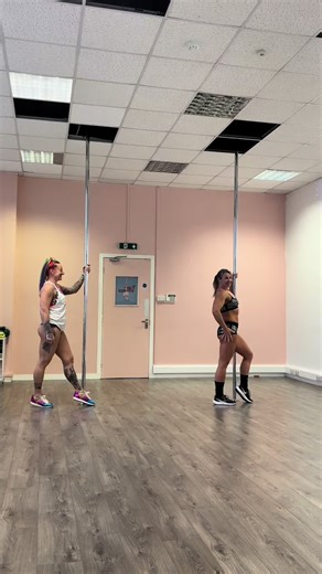 Fun with Pole Fitness: Sync Double Moves