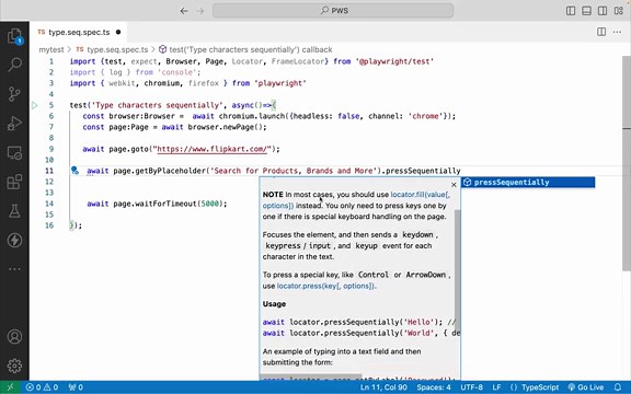 #16 - Enter Character by Character with a Delay in a TextField || Enter Values like a User