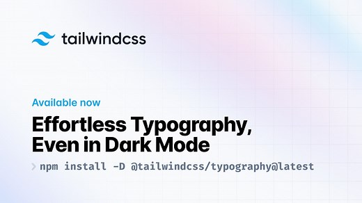 Effortless Typography, Even in Dark Mode