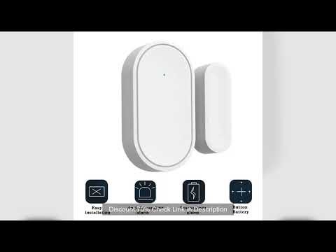 433MHz Wireless Smart Door Sensor Ev1527 Encoding Format For Wireless GSM Home Security Alarm System
