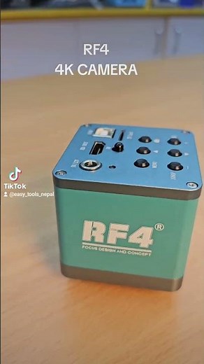 RF4 4K Ultra HD camera for microscope at EASY TOOLS