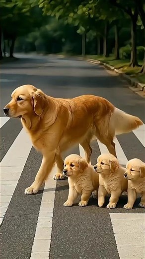 “Heartwarming Dog Family Moment 🐾💕” Animation Entertainment #aianimation #ai3danimation