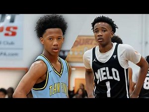 Eddie Braswell DROPS 30 vs Team Melo! | Team Final vs Team Melo at Jr EYBL Northeast Session 1