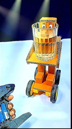 “₹0 Me Robot Bana Diya 🤯 | Cardboard Science Project”