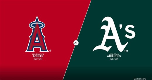 Los Angeles Angels at Athletics Game Story, Scores/Highlights - 08/17/2025